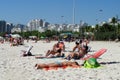 People on the beach, Rio de Janeiro