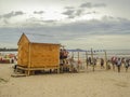 People at the Beach in Uruguay