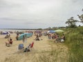 People at the Beach in Uruguay