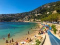 Beach in Villefranche Sur Mer, France