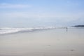 People on beautiful kuta beach bali indonesia