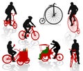 People on bike