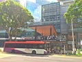 People boarding bus - Orchard Road