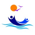 People boat logo