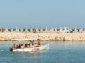 People Boat Trip On The Black Sea
