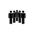 people, bodyguards icon. Element of a group of people icon. Premium quality graphic design icon. Signs and symbols collection icon