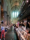 People browsing books