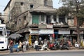 People on a busy street in Kolkata, West Bengal