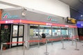 Trenitalia train ticket office Leonardo da Vinci Fiumicino airport Rome Italy