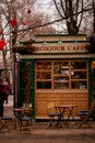 People buying flowers for Valentine\'s Day at the flower market in Taksim square.