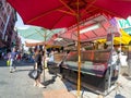 People buying gelatto at Little Italy in New York Royalty Free Stock Photo