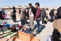 People Buying Stuff From Market In Iraq