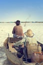 People from Cambodia. Tonle Sap lake