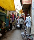 People Carrying Dead in Stretcher