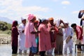 People celebrate Sindhu darshan festival