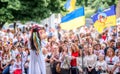 People celebrate Vyshyvanka Day, Kharkiv, Ukraine