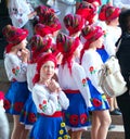 People celebrate Vyshyvanka Day, Kharkiv, Ukraine