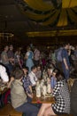 People celebrating on the famous Munich Strong Beer Festival.