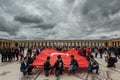 Mustafa Kemal Ataturk mausoleum in Ankara Turkey Royalty Free Stock Photo