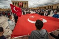 Mustafa Kemal Ataturk mausoleum in Ankara Turkey Royalty Free Stock Photo