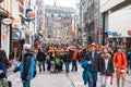 People celebrating at Koninginnedag 2013