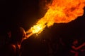 People during the celebration of Nyepi - Balinese Day of Silence. Royalty Free Stock Photo