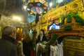 People during the celebration of Orthodox Easter - Vespers on Great Friday