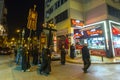 People during the celebration of Orthodox Easter - Vespers on Great Friday