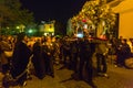 People during the celebration of Orthodox Easter - Vespers on Great Friday