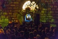 People during the celebration of Orthodox Easter - Vespers on Great Friday