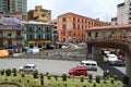 People in a central street of La Paz downtown, Bolivia