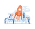 People challenge teamwork. Growth with rocket investment services.