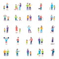 People Characters Flat Vectors Pack