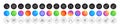 People chatting, Fake news and Snow weather line icons. For web app, printing. Round icon buttons. Vector