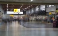 People in Check-in area of Guarulhos Airport, Brazil