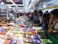 People choosing Books at National Book Fair and 13th Bangkok International Book Fair 2015