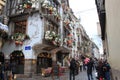 People Christmas decoration architecture beautiful place