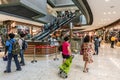 people CityGate Outlet shopping mall Tung Chung Wan Lantau island Hong Kong Royalty Free Stock Photo