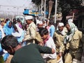 PEOPLE CLEANING RAILWAY STATION UNDER CLEAN INDIA MOVEMENT