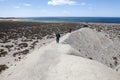 Hill after Punta Loma near Puerto Madryn, a city in Chubut Province, Patagonia, Argentina