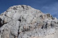 People climbing towards small Triglav Royalty Free Stock Photo