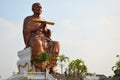 People come to Wat Bot Temple for pray Somdej Toh