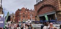 People coming in huge numbers to support their teams in tour de britain