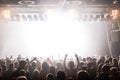 People at a concert Royalty Free Stock Photo