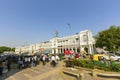 People at the Connaught place