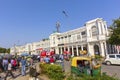 People at the Connaught place