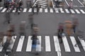 People crossing the street