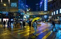 People crossing the street, Hong Kong