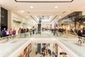 People Crowd Shopping In Luxury Mall Interior Royalty Free Stock Photo