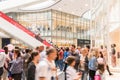 People Crowd Shopping In Luxury Mall Interior Royalty Free Stock Photo